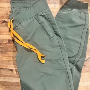 Figs Technical Collection Green Pants
